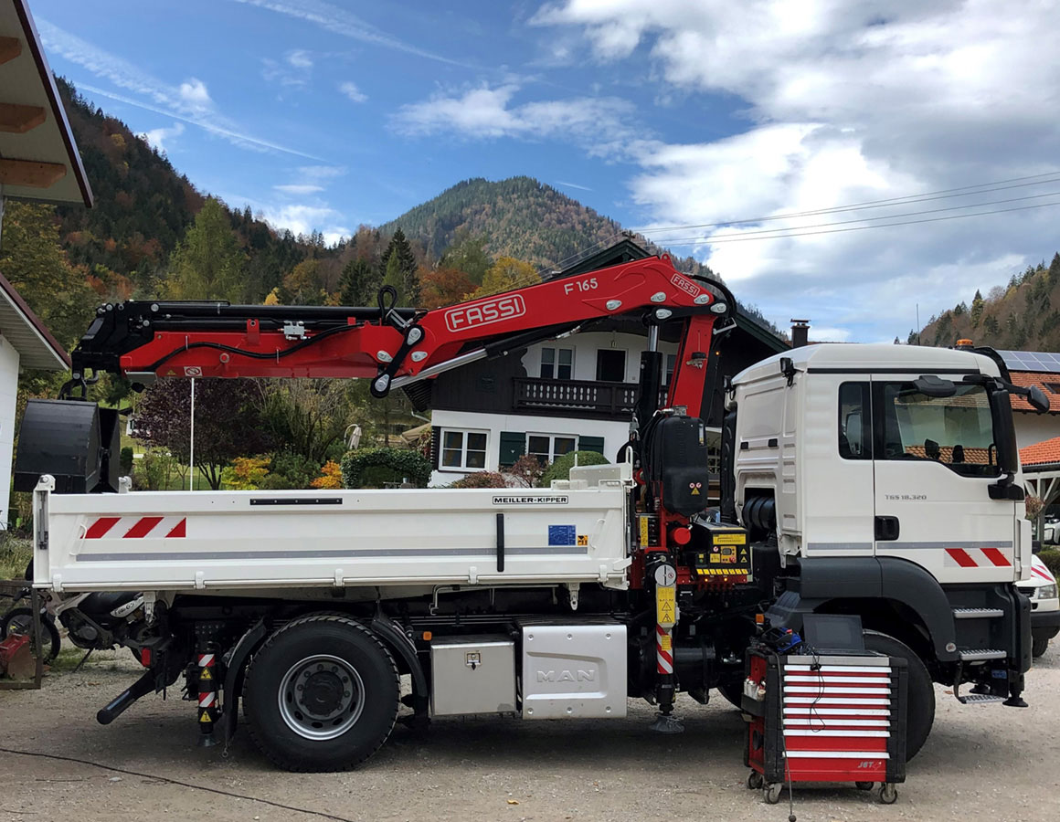 Beginn unserer Service-Partnerschaft mit Fassi